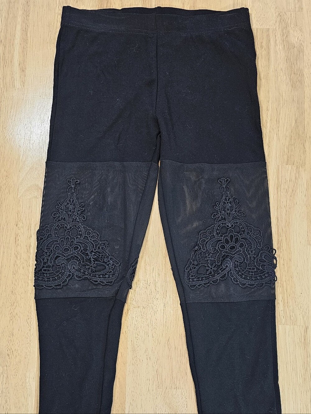 Widow Lace Mesh Leggings